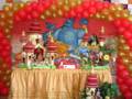 decoração de festa infantil Maria Fumaça Festas Tema Aladin