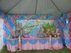 FOTOS DE DECORACAO FESTA INFANTIL - DECORACAO PRINCESA BARBIE CINDERELA COM BALOES DE LATEX FEITO PELA MARIA FUMA�A FESTAS