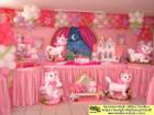 Decoraão de Festa Aniversrio Iinfantil - Tema da Gatinha Marie