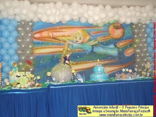 O Pequeno Principe (62a) - Decoraão de Aniversrio Infantil - MariaFumaaFestas® - Taguatinga-DF - fone: (61)35636663