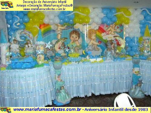 Decoraão de Aniversrio Infantil - Anjinho - Maria Fumaa Festas(foto4)