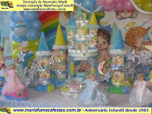 Decoraão de Aniversrio Infantil - Anjinho - Maria Fumaa Festas(foto5)