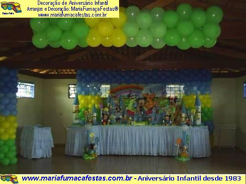 Baby Disney - Decoraão de Aniversrio Infantil - MariaFumaaFestas® - Taguatinga-DF - fone: (61)35636663