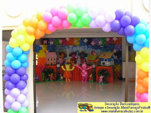 Backyardigans - Decoraão de Aniversrio Infantil - MariaFumaaFestas® - Taguatinga-DF - fone: (61)35636663