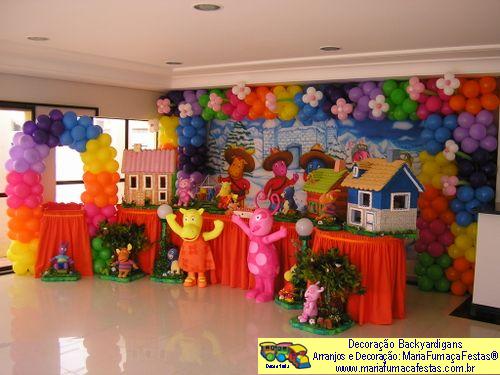 Backyardigans - Decora��o de Anivers�rio Infantil - MariaFuma�aFestas�&nbsp;- Taguatinga-DF - fone: (61)35636663