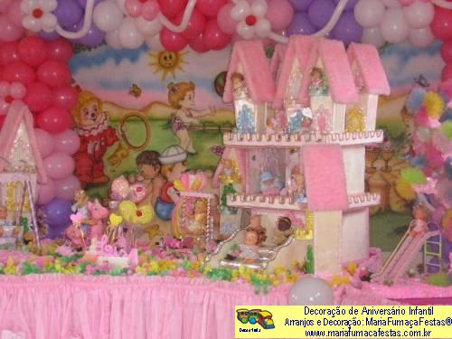 Castelo do Bebê - Decoração de Aniversário Infantil - MariaFumaçaFestas® - Taguatinga-DF - fone: (61)35636663 - foto15
