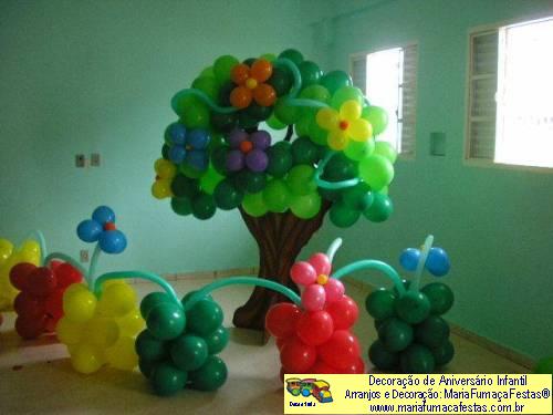 Primavera - Decoraão de Aniversrio Infantil - MariaFumaaFestas® - Taguatinga-DF - fone: (61)35636663