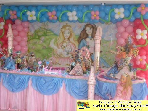 A Princesa e a Plebéia - Decoração de Aniversário Infantil - MariaFumaçaFestas® - Taguatinga-DF - fone: (61)35636663