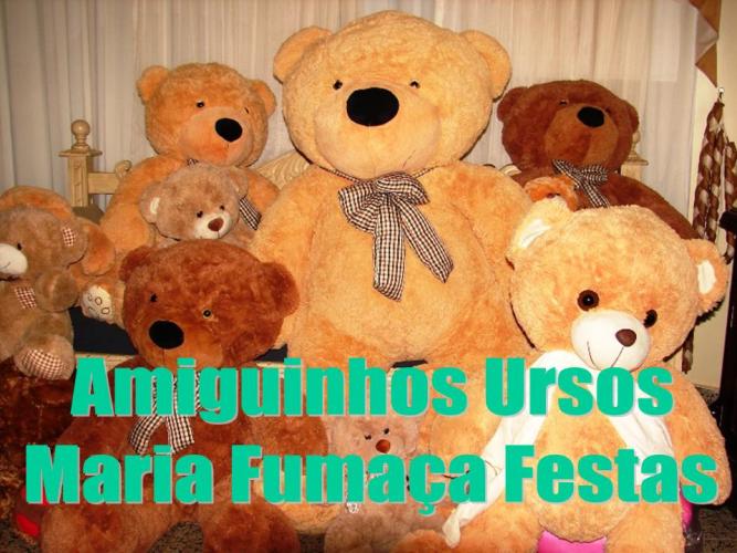 Tema Infantil Amiguinhos Ursos da Maria Fumaa Festas para decorar a sua festa de Aniversrio Infantil