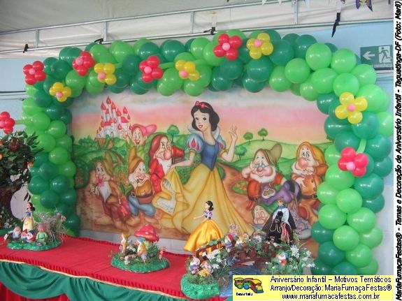 Imagem Temas Infantis - Kit Escola - Aniversrio com a Branca de Neve (foto01)