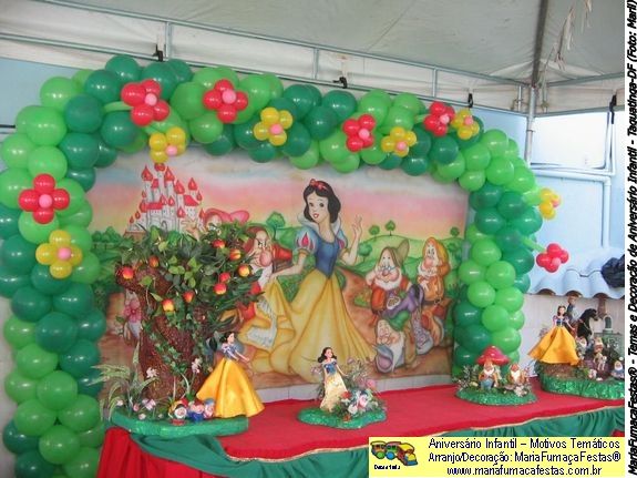 Imagem Temas Infantis - Kit Escola - Aniversrio com a Branca de Neve (foto02)