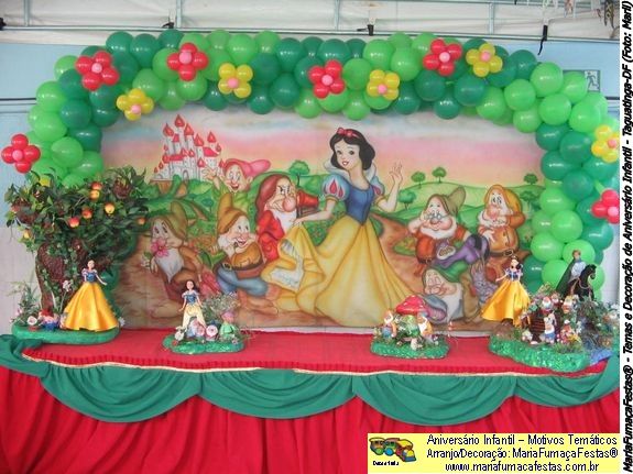 Imagem Temas Infantis - Kit Escola - Aniversrio com a Branca de Neve (foto03)