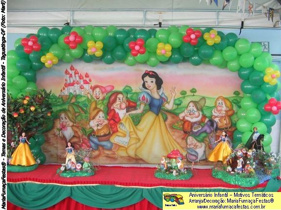 Imagem Temas Infantis - Kit Escola - Aniversrio com a Branca de Neve (foto05)