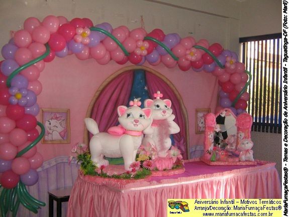 Aniversário da Isabella – Tema: Gatinha Marie