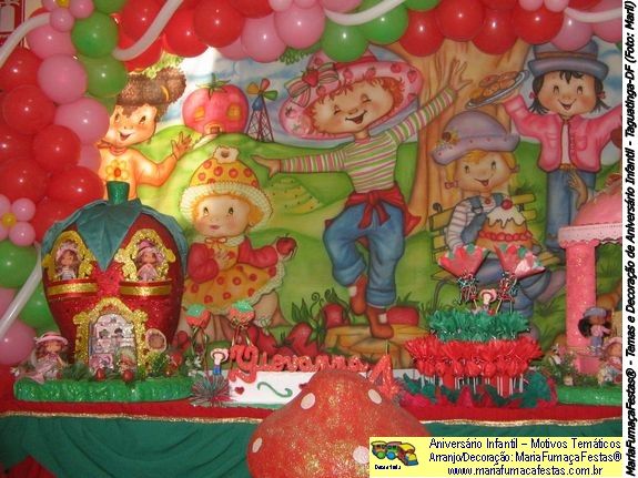 Imagem Temas Infantis - Kit Escola - Aniversrio Moranguinho(foto02)