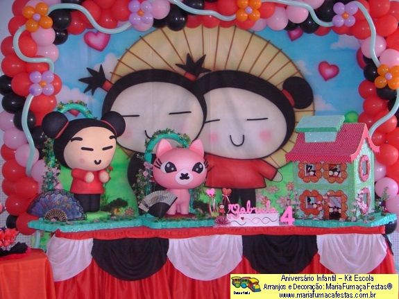 Imagem Temas Infantis - Kit Escola - Aniversrio da Pucca(foto02)