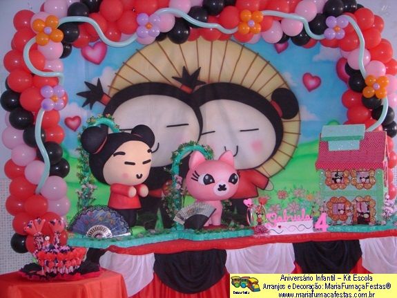 Imagem Temas Infantis - Kit Escola - Aniversrio da Pucca(foto04)