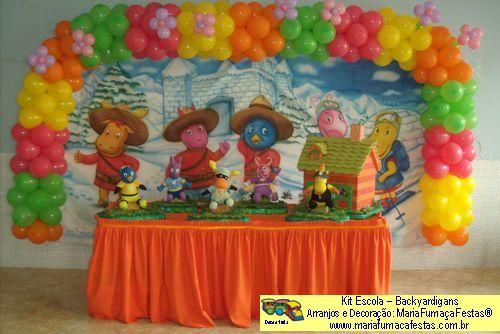 Imagem Temas Infantis - Kit Escola - Aniversrio Backyardigans (foto02)