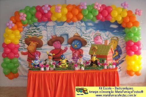 Imagem Temas Infantis - Kit Escola - Aniversrio Backyardigans (foto03)