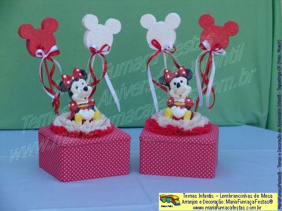 Imagem 12 - Lembrancinhas de Mesa do Mickey, Lembrancinha Festa Infantil, Centrinho de Mesa Aniversrio de Criana, Decoraão de Aniversrio Infantil