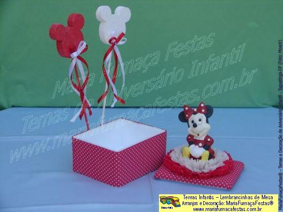 Imagem 13 - Lembrancinhas de Mesa do Mickey, Lembrancinha Festa Infantil, Centrinho de Mesa Aniversrio de Criana, Decoraão de Aniversrio Infantil