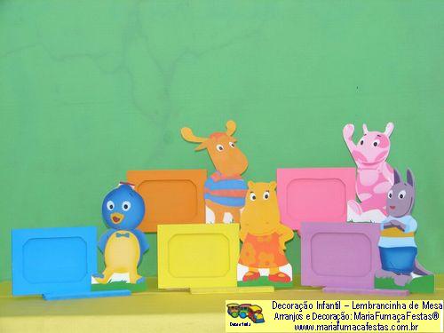 Lembrancinhas de Mesa - Backyardigans