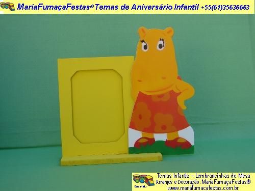 Maria Fumaa Festas - Aniversrio Infantil -  Lembrancinhas de Mesa - Backyardigans (foto06)