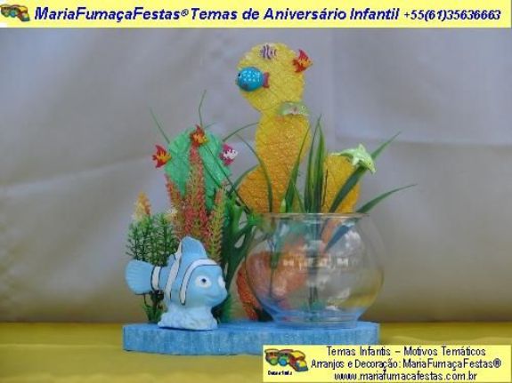 Lembrancinhas de Mesa Aniversrio Infantil Fundo do Mar (foto 35)