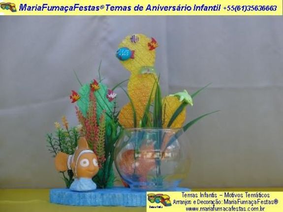 Lembrancinhas de Mesa Aniversrio Infantil Fundo do Mar (foto 93)