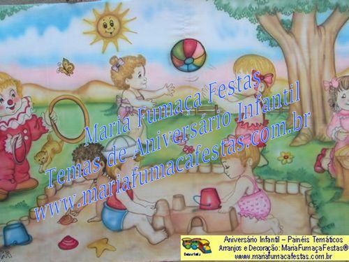 Painel Temtico Castelo do Bebê (foto 25), Velinha Personalizada, Lembrancinhas de Mesa, Temas Infantis, Decoraão Infantil, Dicas de Festa Infantil, Piruliteiro Temtico, MariaFumaaFestas, Maria Fumaa Festas