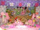 Baby Disney Rosa - Tema / Decoraão de Aniversrio Infantil 