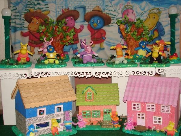 Backyardigans - Maria Fumaa Festas, Temas Infantis, Aniversrio Infantil, Lembrancinhas de Mesa, Decoraão Infantil, MariaFumaaFestas(MFF), foto temas motivos de aniversario de criana, temas festa infantil