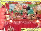Festa da Minnie, foto temas motivos de aniversario de criana, temas festa infantil