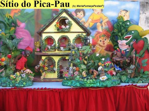 imagem - Temas Infantis Stio do Pica-Pau