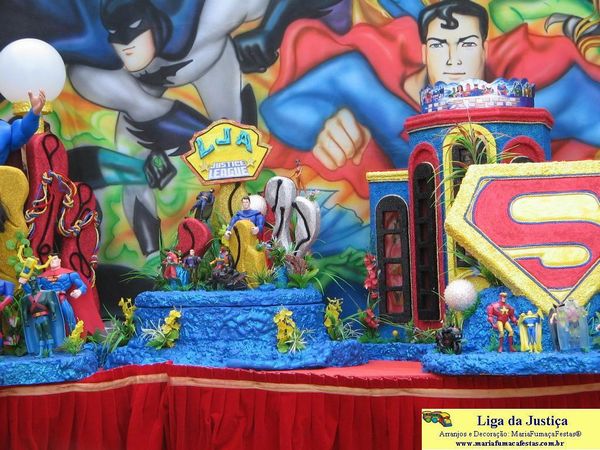 imagem Temas de Aniversrio Infantil - Liga da Justia