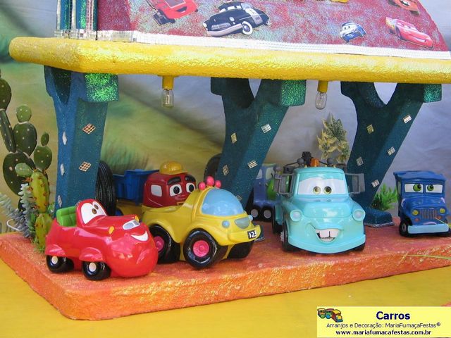 Foto de Temas de Aniversrio Infantil - Motivo Temtico Carros (183b)