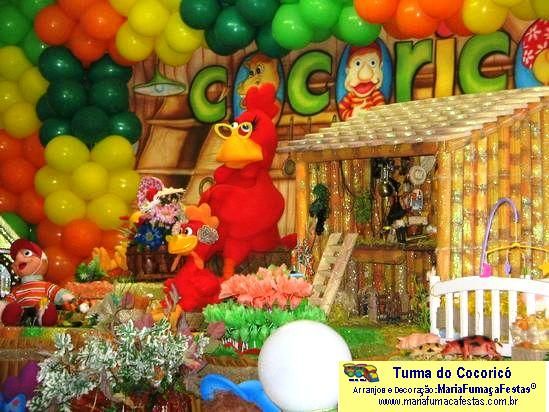 imagem Temas de Aniversrio Infantil - Turma do Cocoric