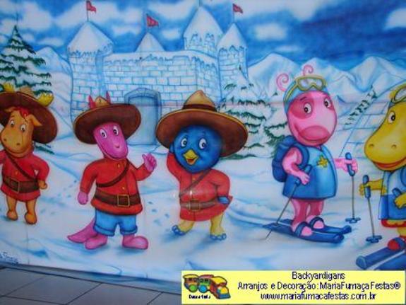 Imagem Tema Infantil Backyardigans