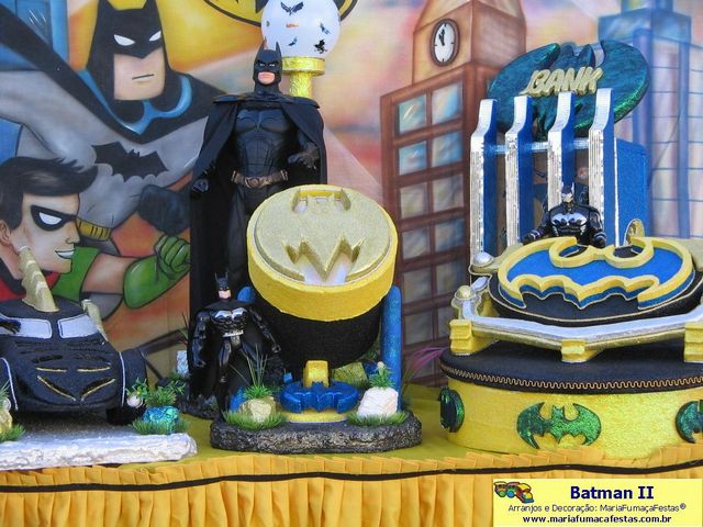 imagem Tema aniversrio infantil Batman