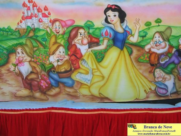 imagem Tema infantil Branca de Neve