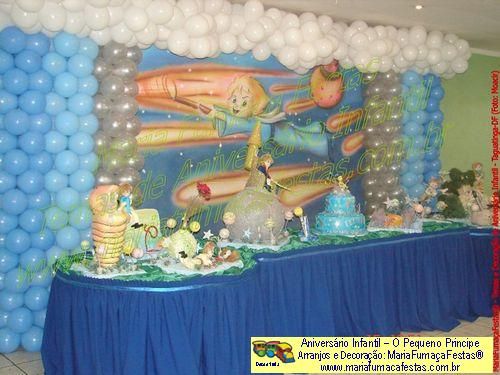 O Pequeno Principe (62c) - Decora�&atilde;o de Anivers�rio Infantil - MariaFuma�aFestas&reg;&nbsp;- Taguatinga-DF - fone: (61)35636663