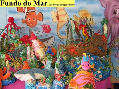 imagem Temas infantis - Fundo do Mar - Nemo