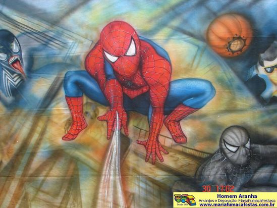 Temas Infantis - Spyder Man, Homem Aranha 