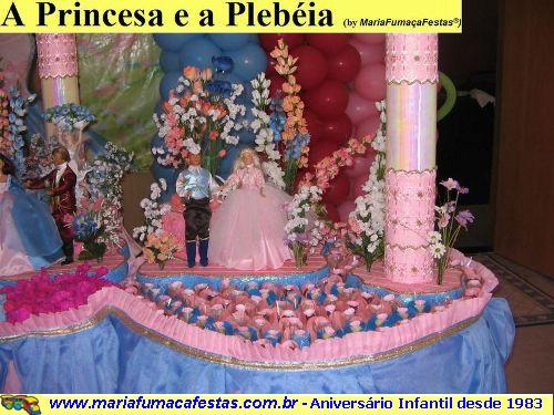 Imagem Decoraão de Festa Infantil - Motivo Temtico A Princesa e a Plebia Maria Fumaa Festas (97)