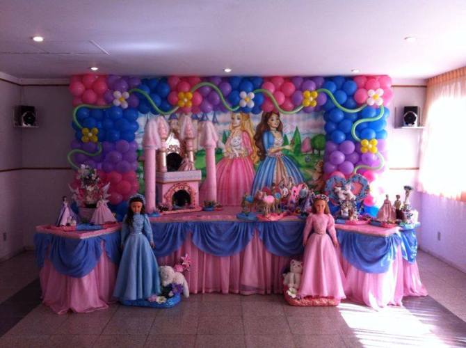 Imagem Decoraão de Festa Infantil - Motivo Temtico A Princesa e a Plebia Maria Fumaa Festas (05)