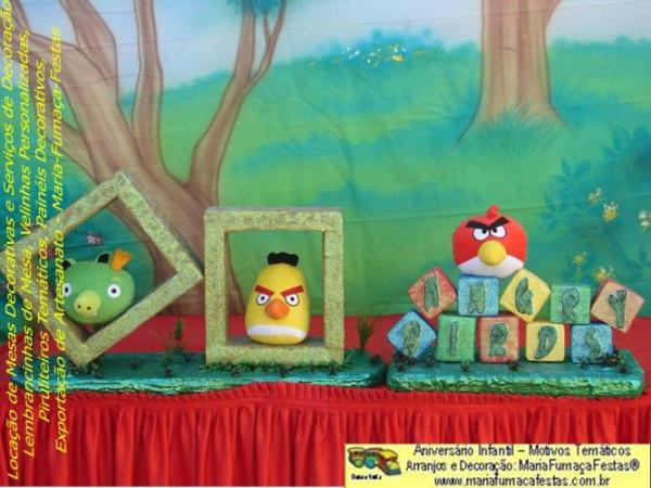 Imagem Decoraão de Festa Infantil - Motivo Temtico Angry Birds Maria Fumaa Festas (02)