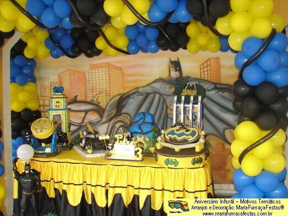 imagem Batman_13 - Decoraão aniversrio infantil Batman