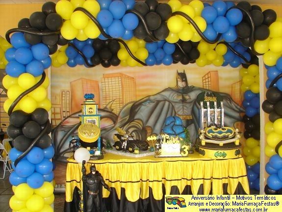 imagem Batman_14 - Decoraão aniversrio infantil Batman