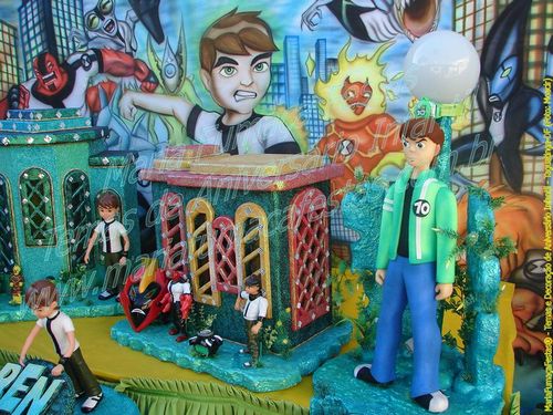 Foto de Decoraão de Festa de Aniversrio Infantil - Motivo Temtico Ben 10 (03)