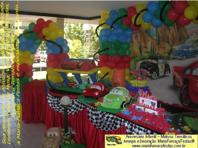 Foto Carros_26 - Temas de Aniversrio Infantil - Motivo Temtico Carros 